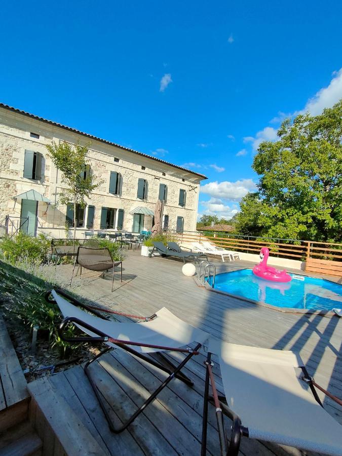 Hotel Au Bouchon Saint-Aigulin Zewnętrze zdjęcie